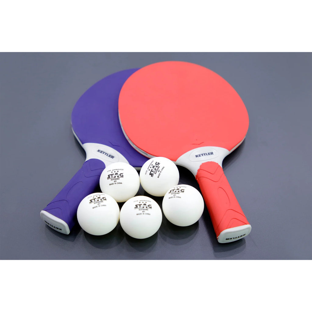 KETTLER Outdoor 4 Table Tennis Table Bundle 7167-890