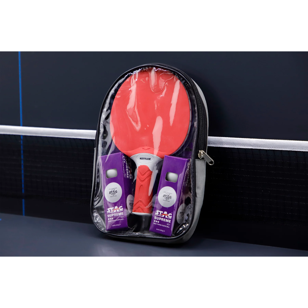 KETTLER Outdoor 4 Table Tennis Table Bundle 7167-890