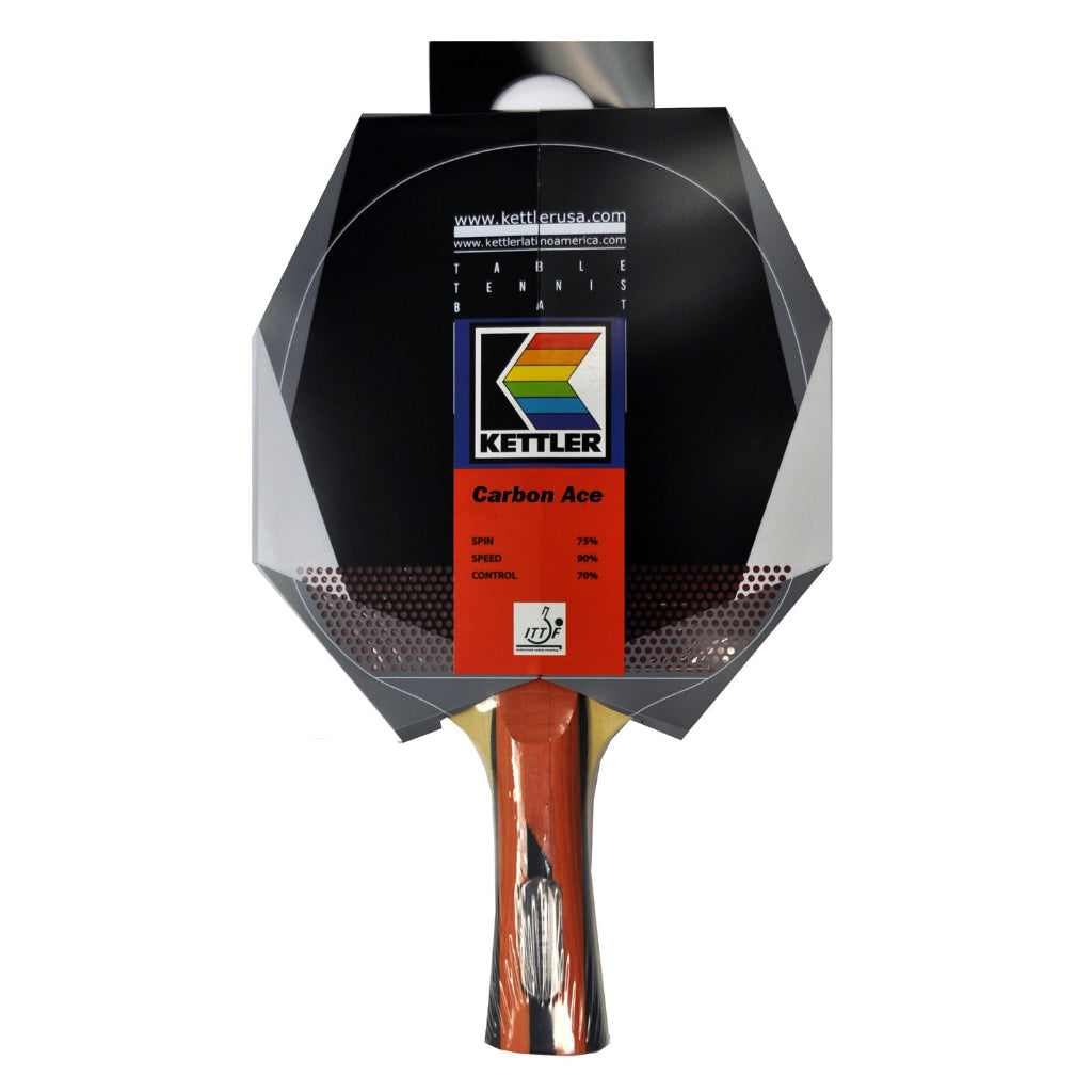 Carbon Ace Table Tennis Racket Set by KETTLER 7212-300