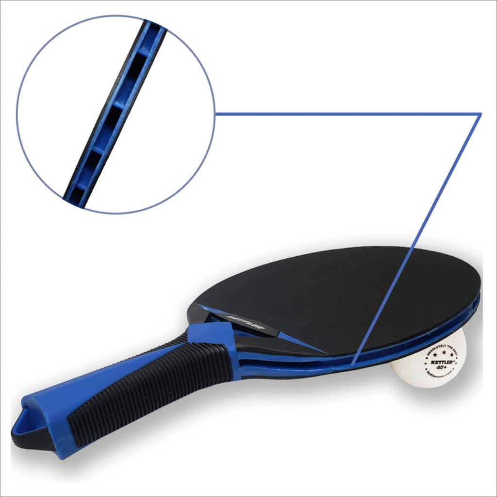 Halo X Outdoor 2 Player Table Tennis Racket Set by KETTLER 7092-200