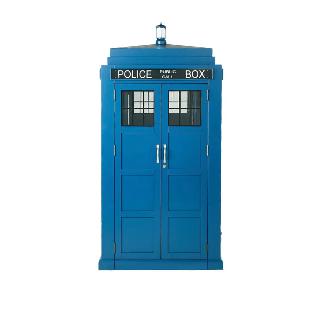 The BARDIS English Police Booth Bar Cabinet RAM Game Room PBBRCB
