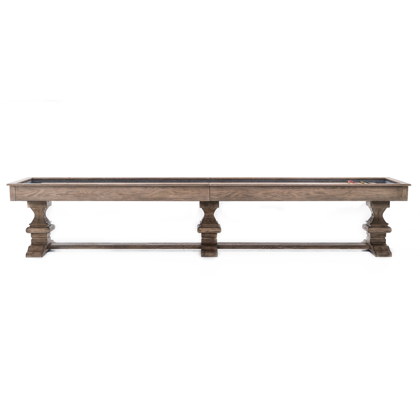 Beaumont Shuffleboard Table Plank & Hide (87500)