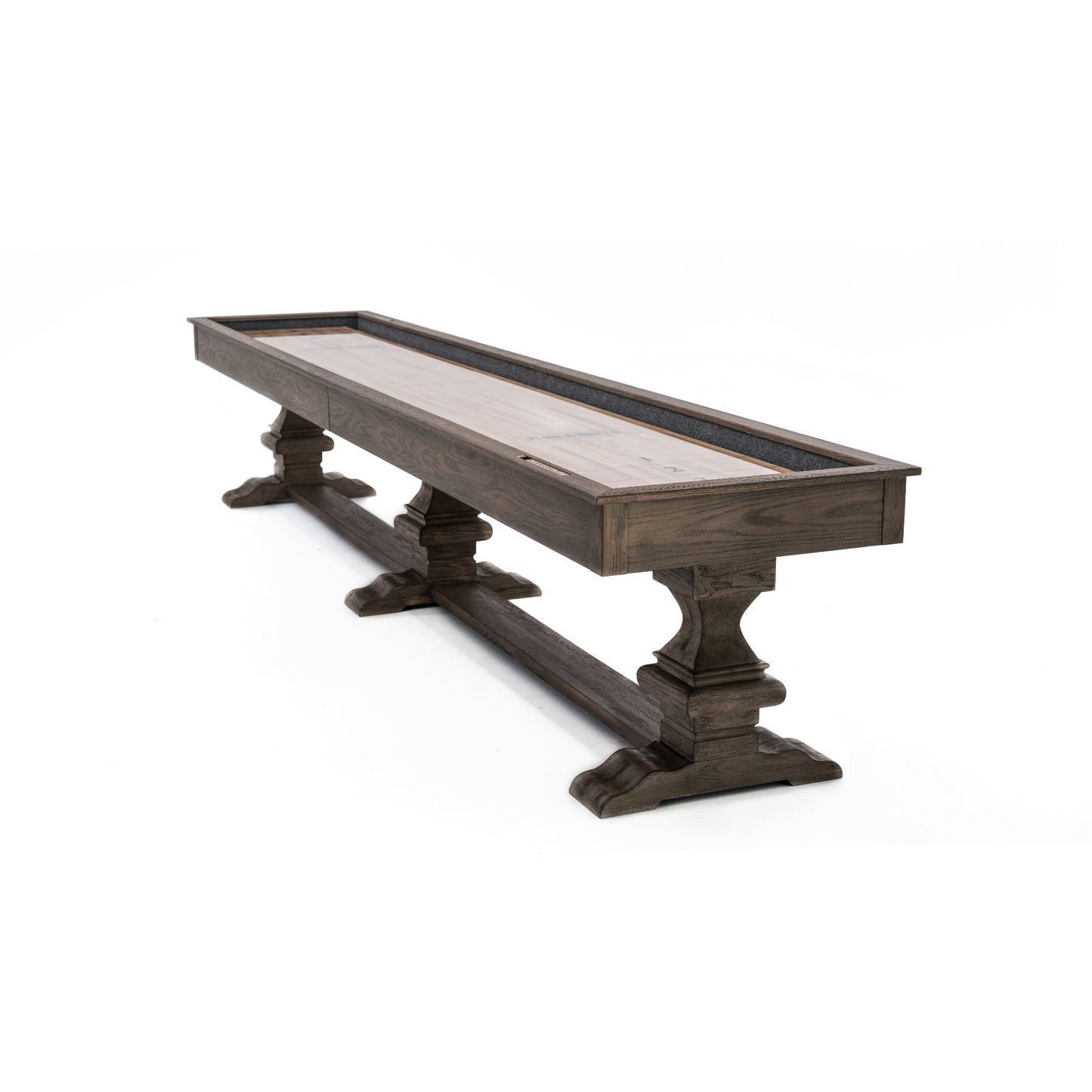 Beaumont Shuffleboard Table Plank & Hide (87500)