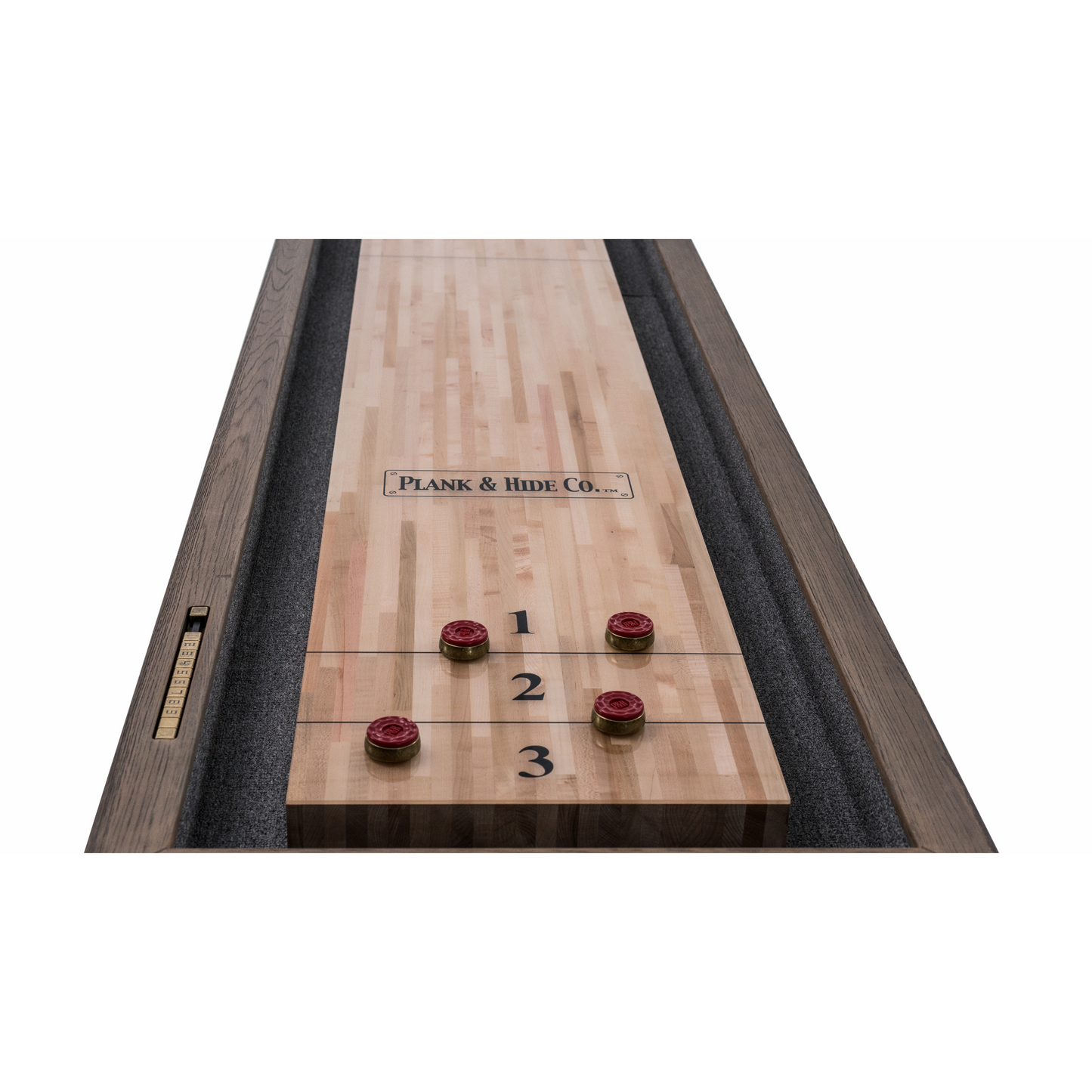 Beaumont Shuffleboard Table Plank & Hide (87500)