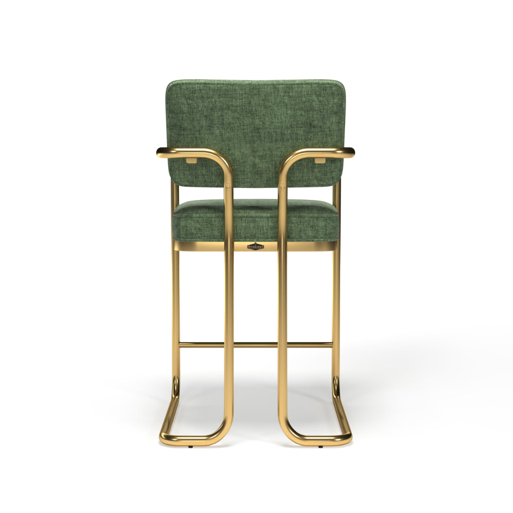 Prohibition Series Bar Stool with Arms RAM Game Room (PROBSTL2ARMS)