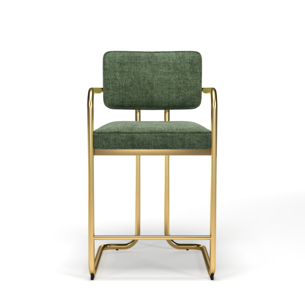 Prohibition Series Bar Stool with Arms RAM Game Room (PROBSTL2ARMS)