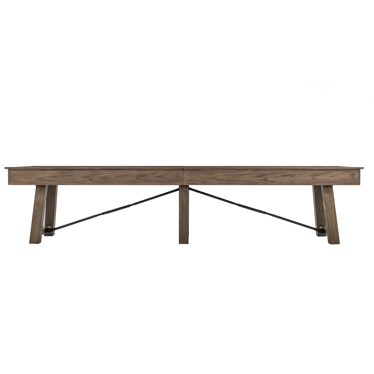 Isaac Shuffleboard Table Plank & Hide (87502)