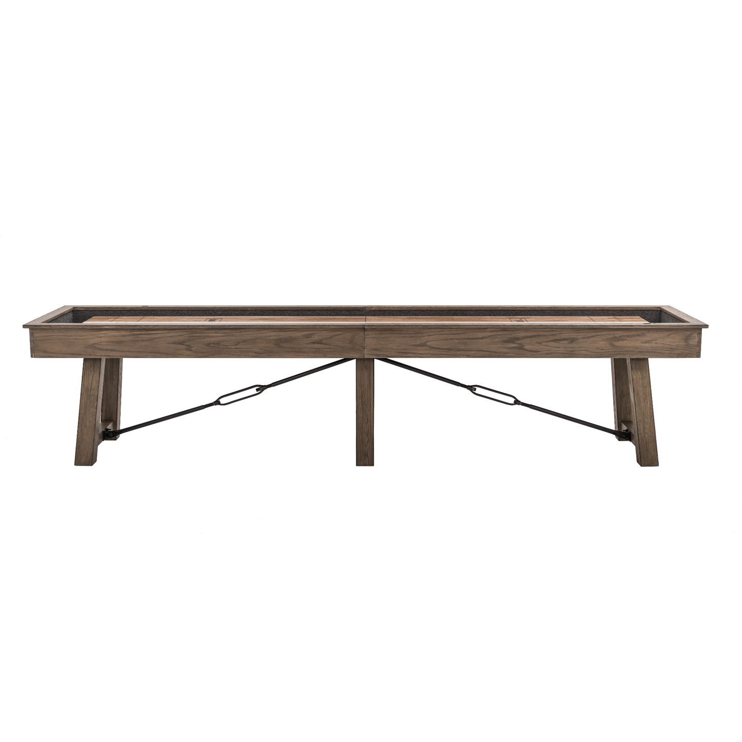 Isaac Shuffleboard Table Plank & Hide (87502)