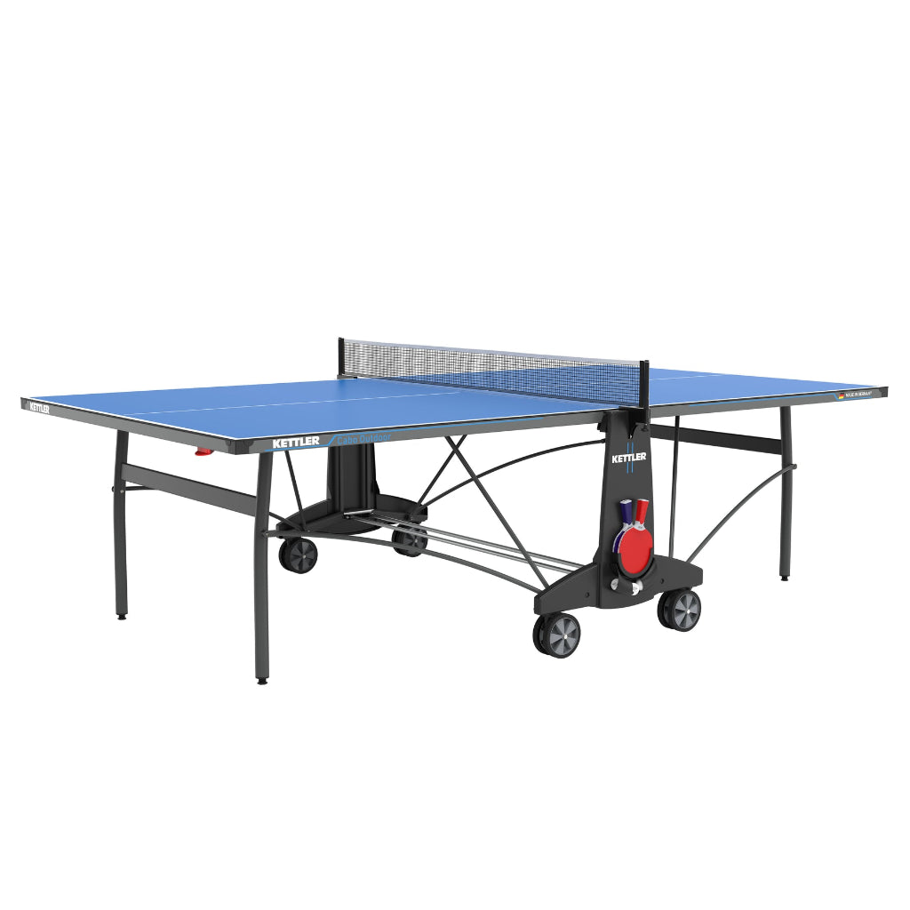Cabo Outdoor Table Tennis Table 2-Player Bundle by KETTLER 7176-100K2
