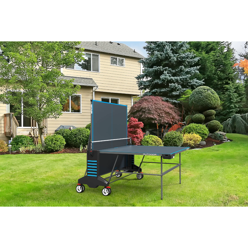 KETTLER Outdoor 4 Table Tennis Table Bundle 7167-890