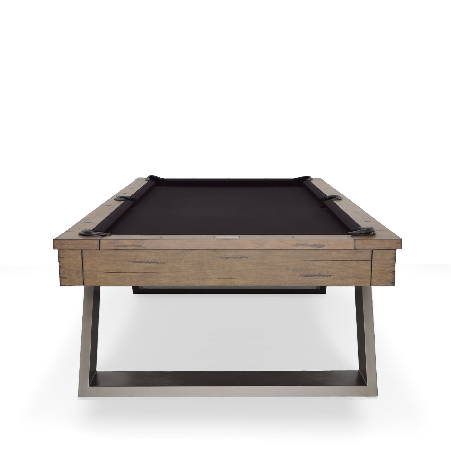 Modesto 8' Pool Table Plank and Hide 87044-WSK