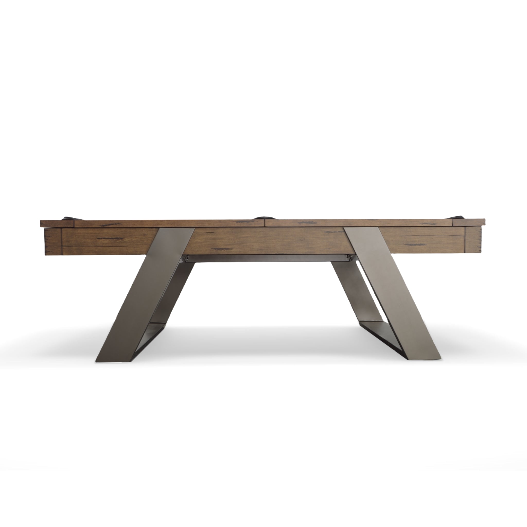 Modesto 8' Pool Table Plank and Hide 87044-WSK