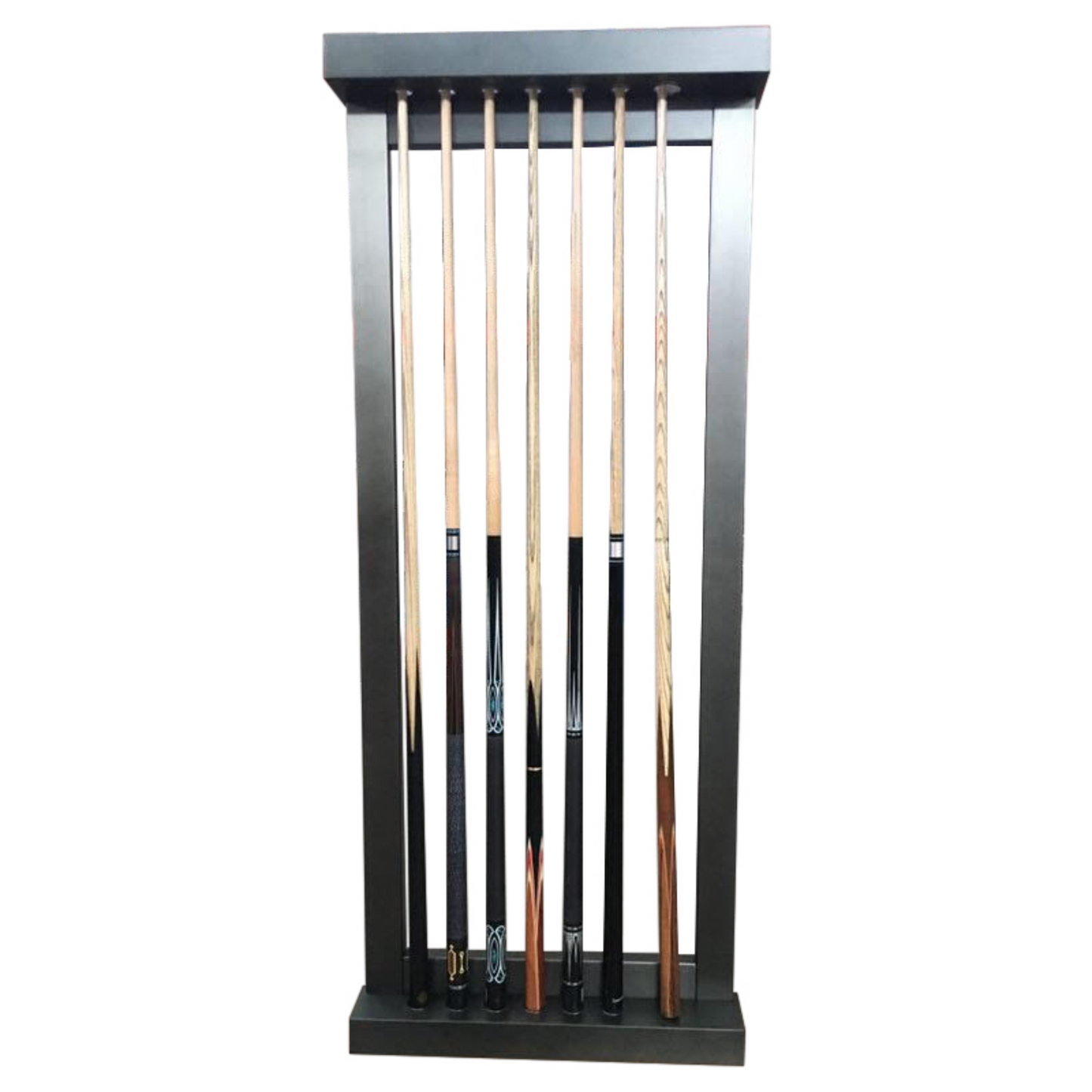 Steel Wall Cue Rack by Plank & Hide 28003-GUN