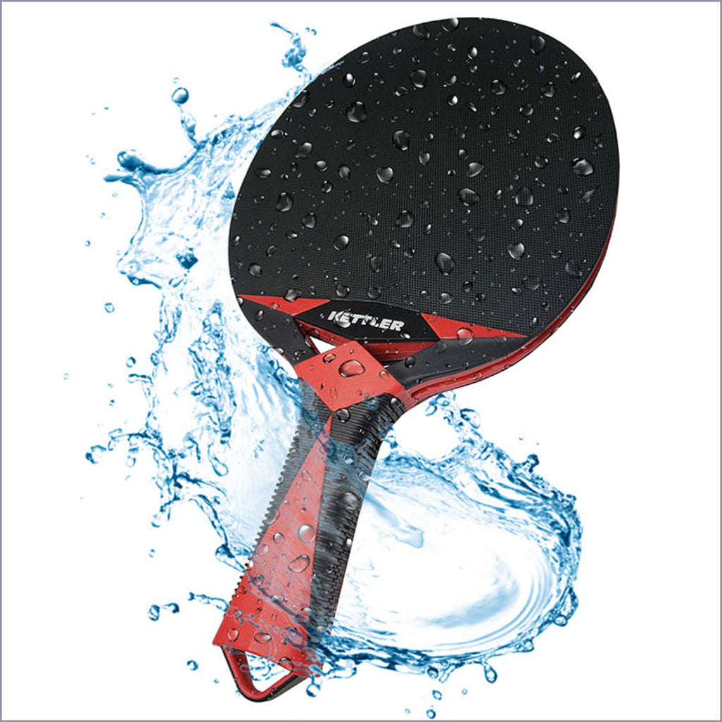 Cabo Outdoor Table Tennis Table 2-Player Bundle by KETTLER 7176-100K2