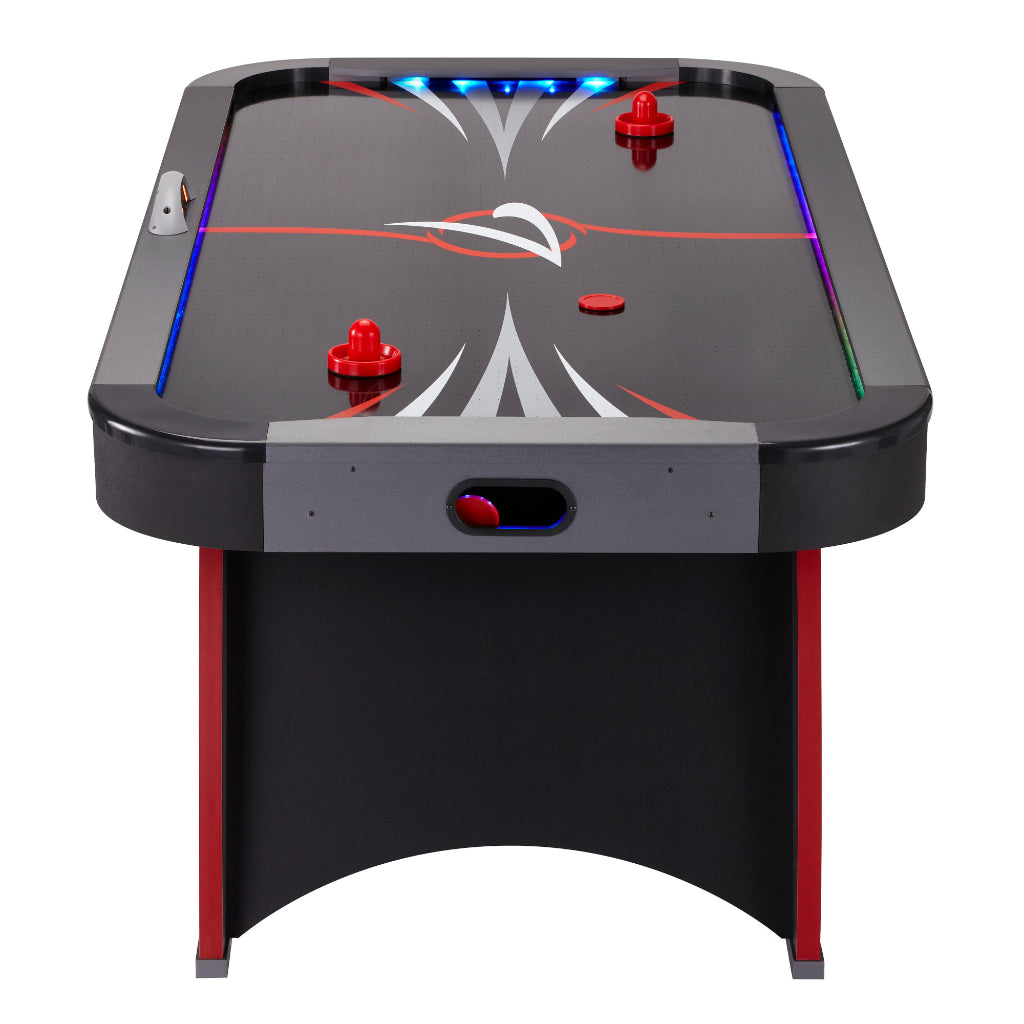 Volt 7' LED Illuminated Air Hockey Table by Fat Cat 64-3014