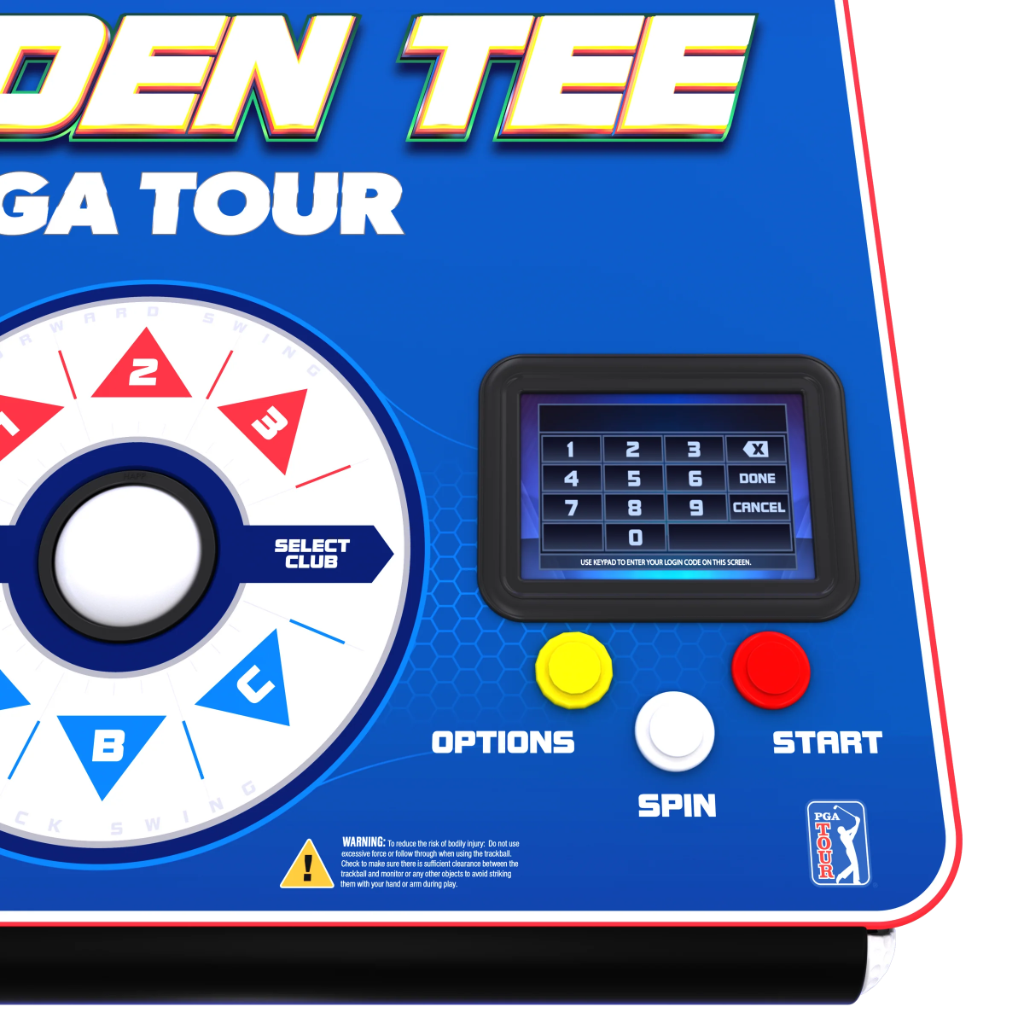 Golden Tee PGA Tour Clubhouse Home - Deluxe Edition (with stand) by Incredible Technologies DHGR-IT-GTPGA-DX