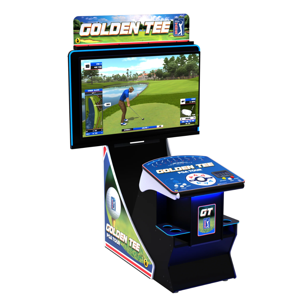 Golden Tee PGA Tour Clubhouse Home - Deluxe Edition (with stand) by Incredible Technologies DHGR-IT-GTPGA-DX