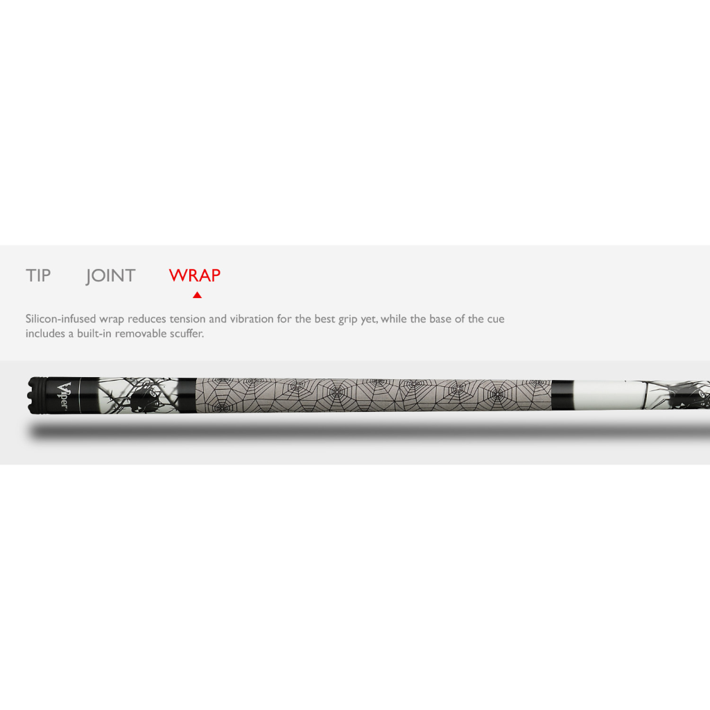 Revolution Spider Billiard/Pool Cue Stick by Viper 50-1501