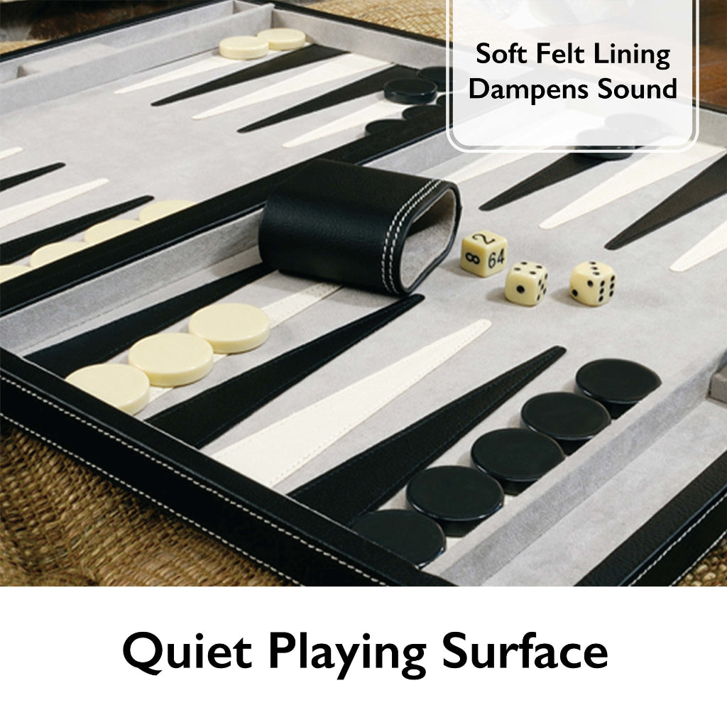 Classic Backgammon Set by Mainstreet Classics 55-0619