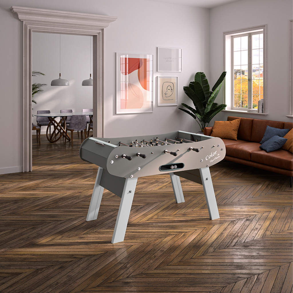 Color Taupe Indoor Foosball Table by René Pierre 1119