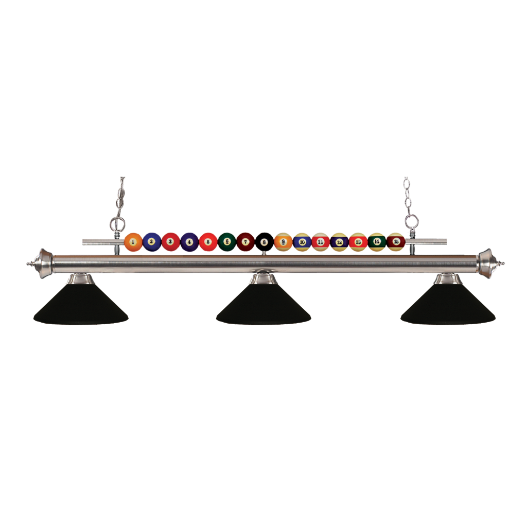 Shark 3 Billiard Light Z-Lite 170-BILL-A14SHADE