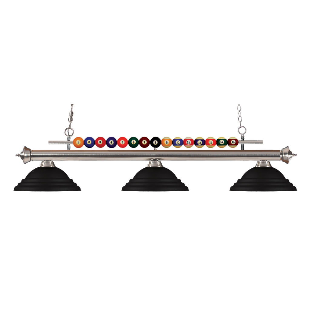 Shark 3 Billiard Light Z-Lite 170-BILL-A14SHADE