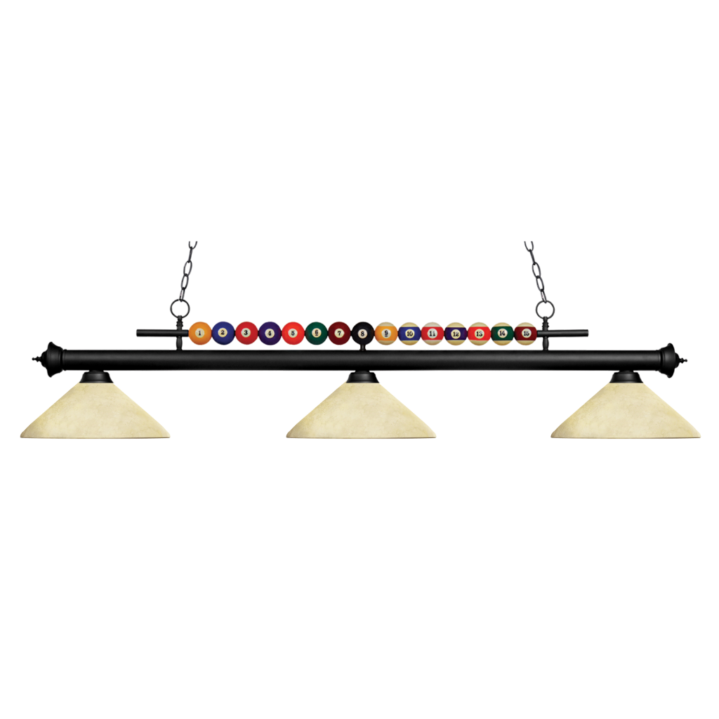 Shark 3 Billiard Light Z-Lite 170-BILL-A14SHADE