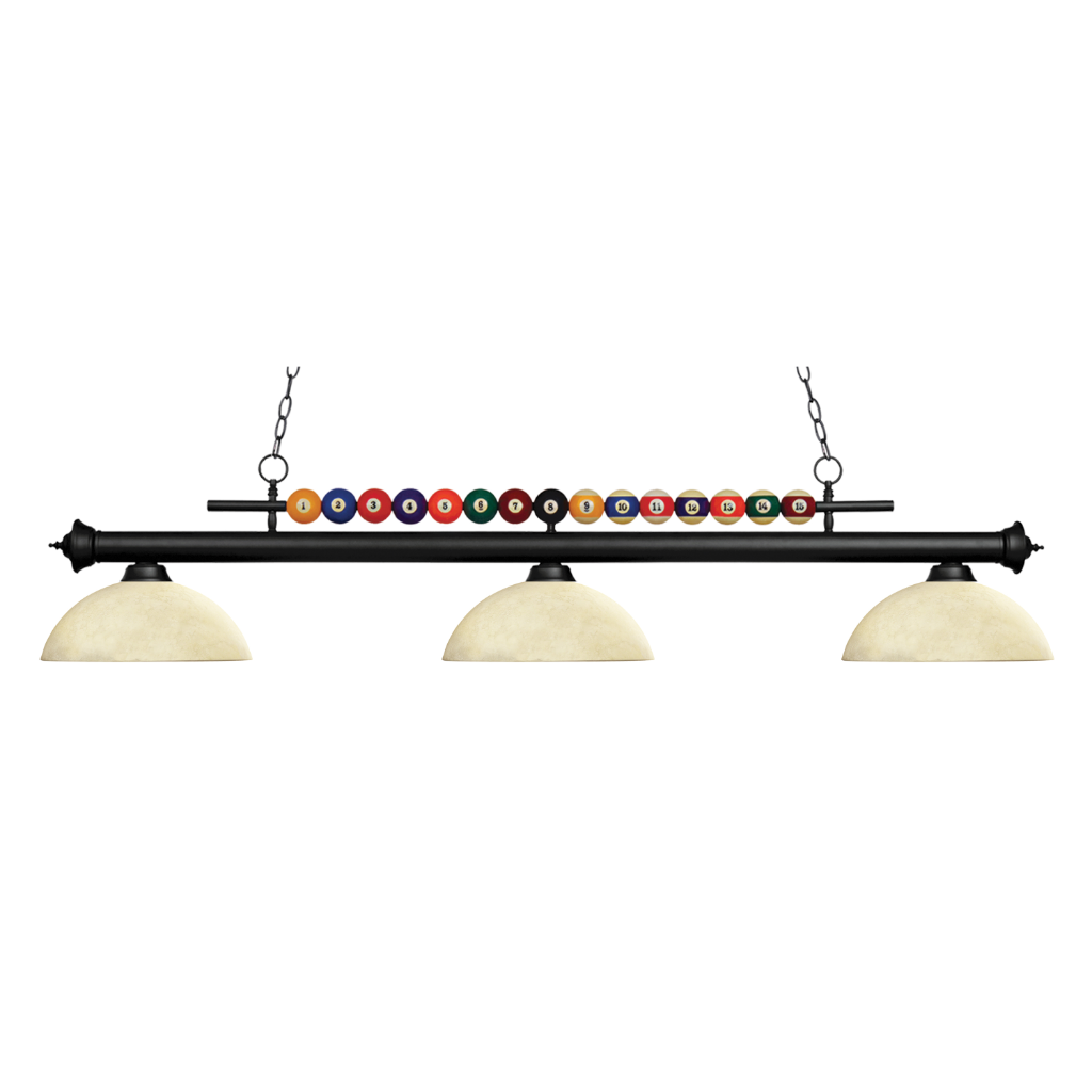 Shark 3 Billiard Light Z-Lite 170-BILL-A14SHADE