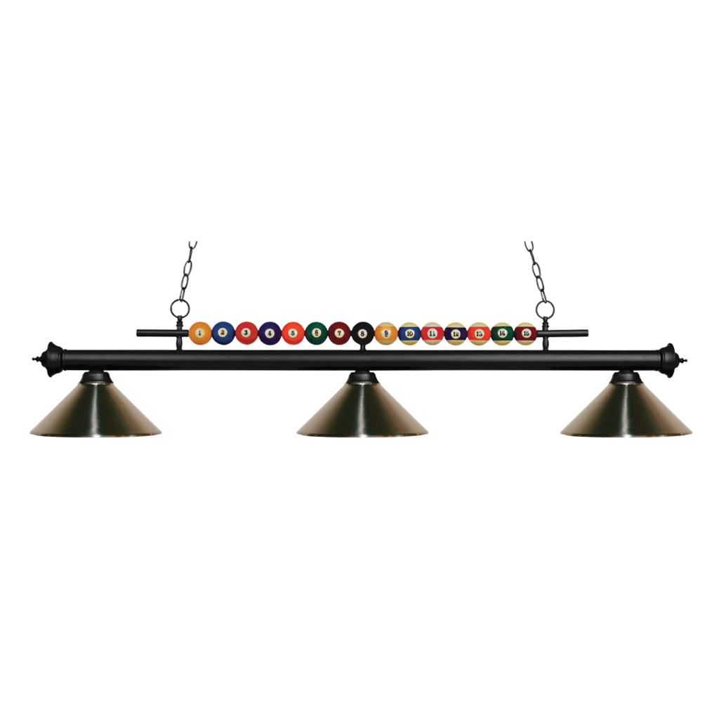 Shark 3 Billiard Light Z-Lite 170-BILL-A14SHADE