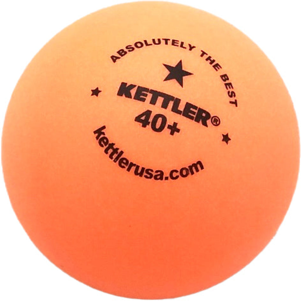 1-Star Table Tennis Training Balls - 144 Count Bag by KETTLER 172211K