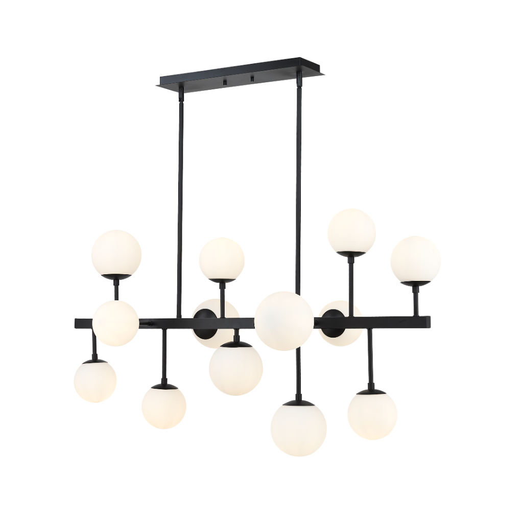 Midnetic Linear Chandelier Z-Lite KD2-BILL