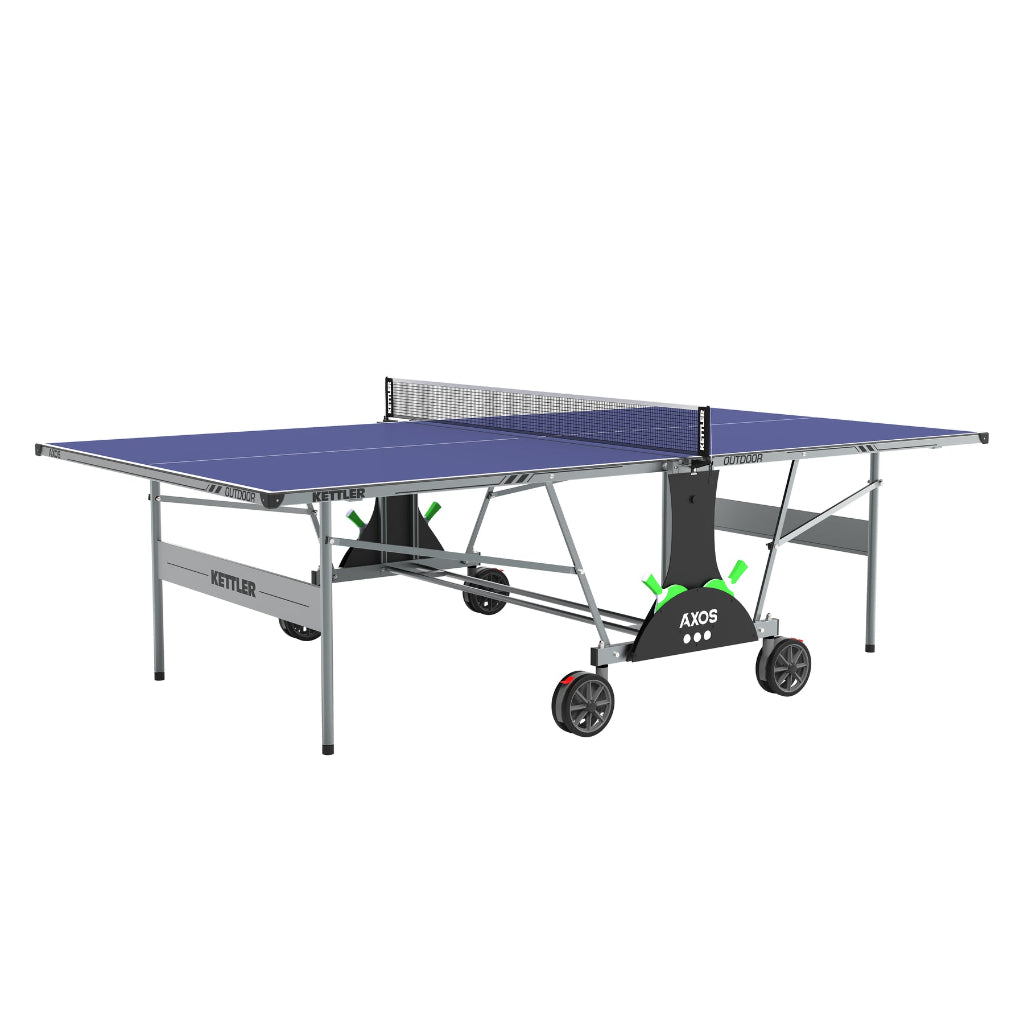 Axos Outdoor Table Tennis Table 2-Player Bundle by KETTLER 7161-750