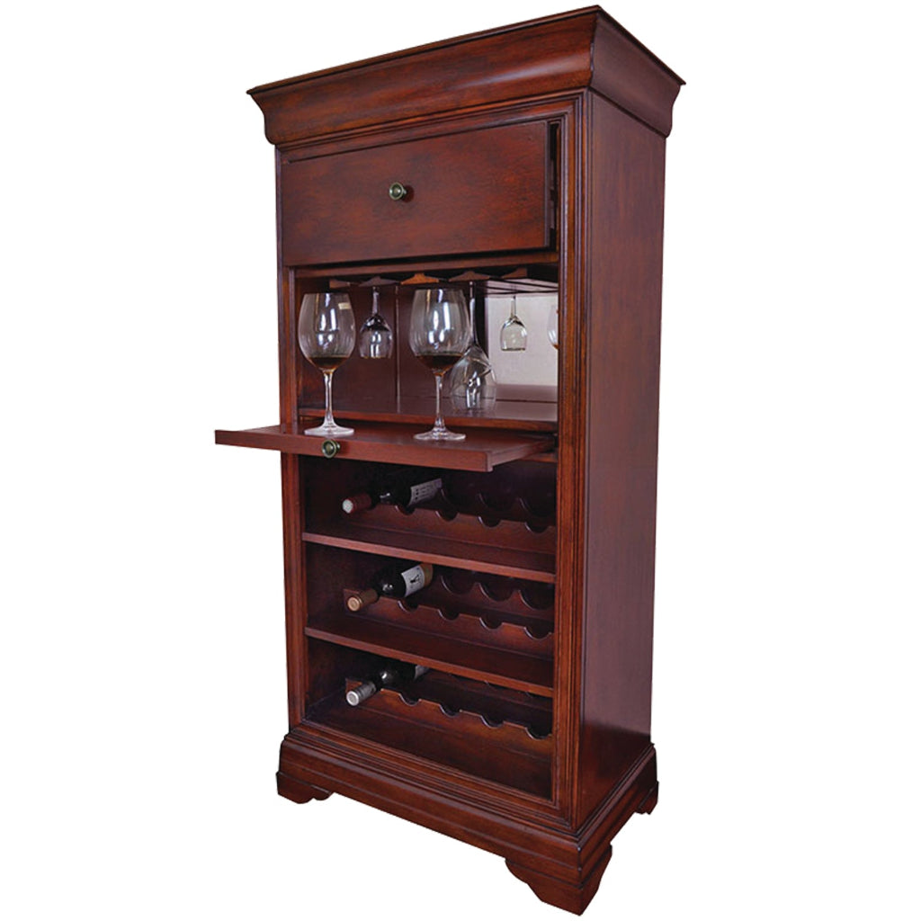 Bar Cabinet with Wine Rack RAM Game Room BRCB2