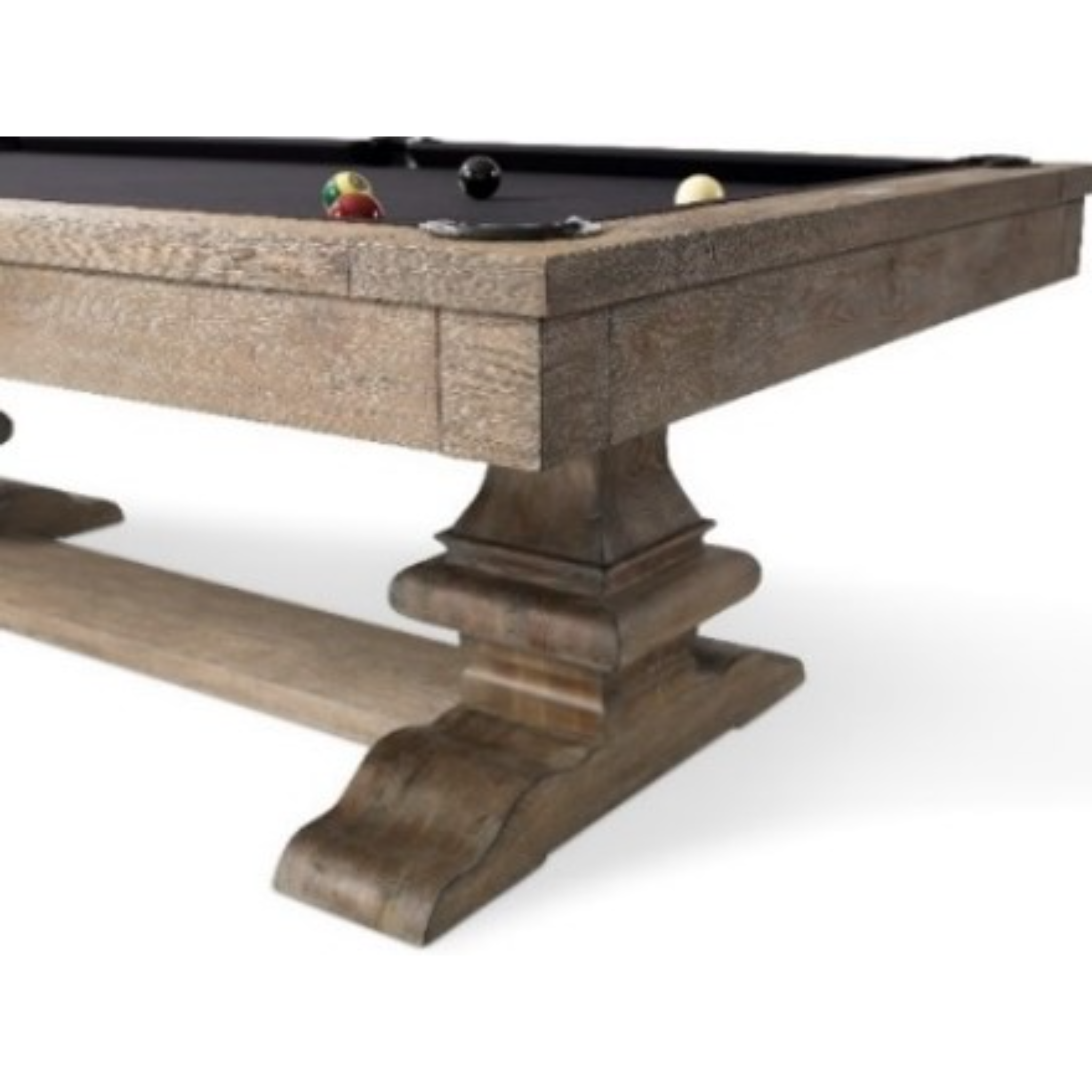 Beaumont Pool Table Plank and Hide 87004-ASH