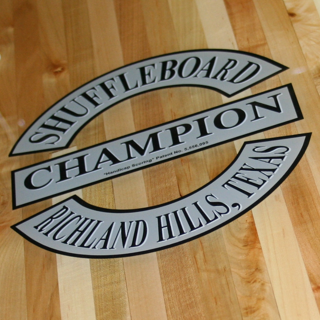 Rustic Shuffleboard Table by Champion (DHGR-CHP-RSSB)