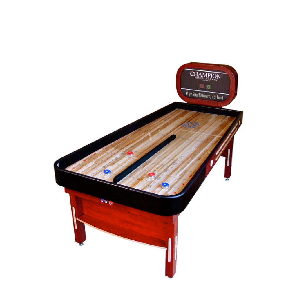 Bank Shot Shuffleboard Table by Champion (DHGR-CHP-BSSB)