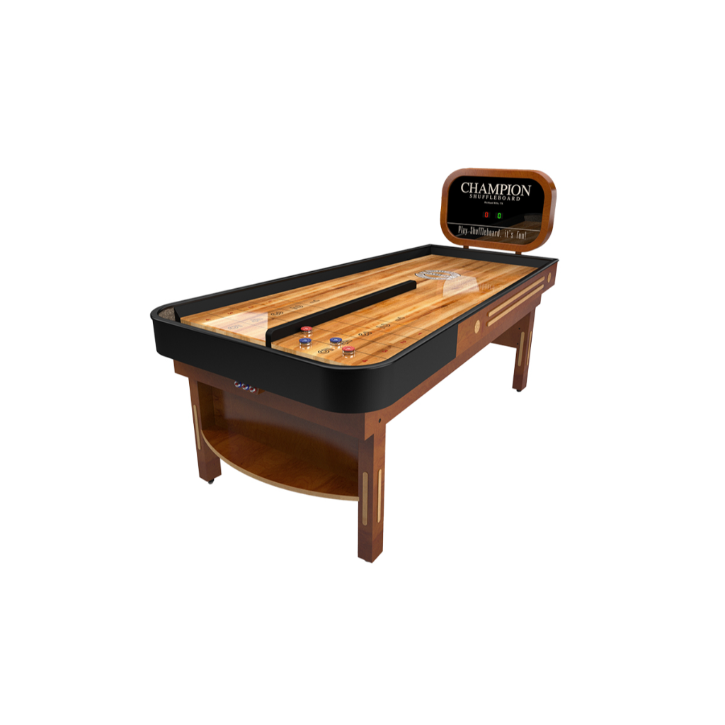 Bank Shot Shuffleboard Table by Champion (DHGR-CHP-BSSB)