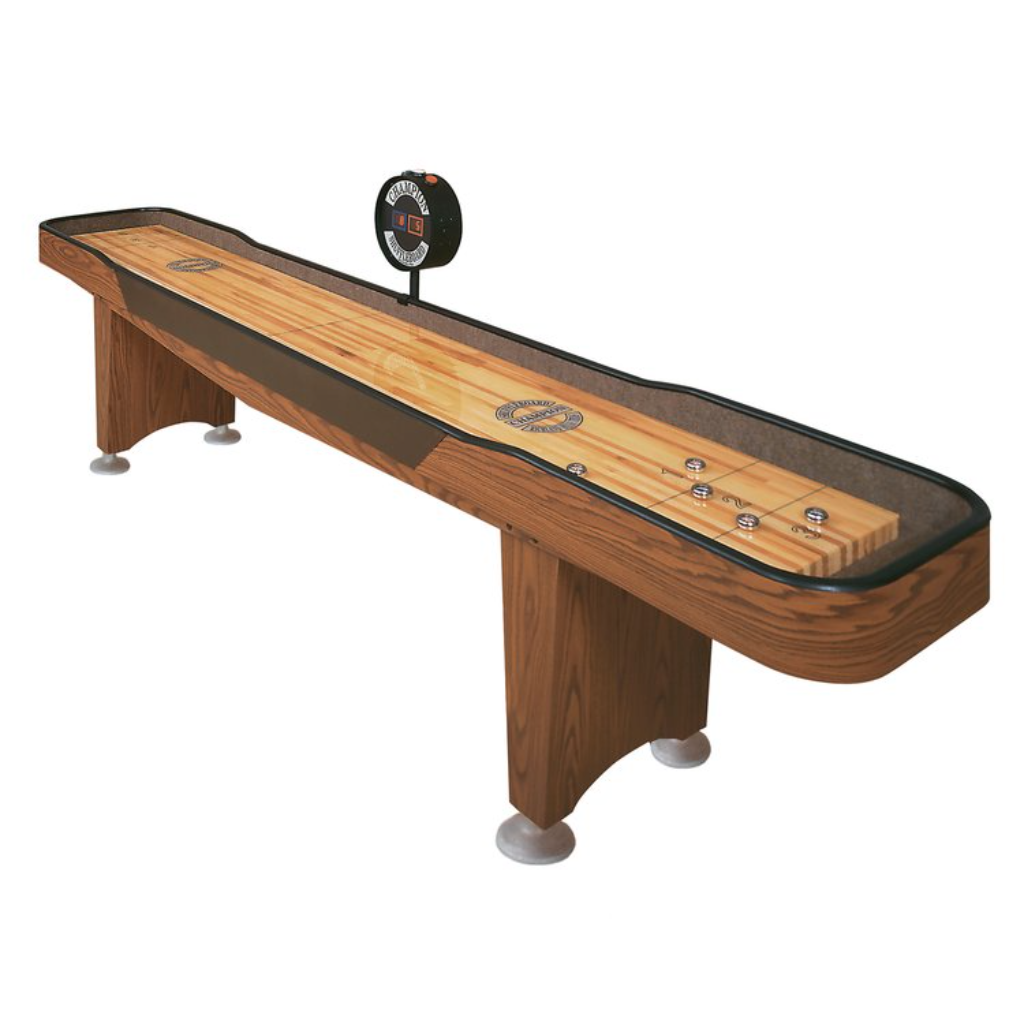 Qualifier Shuffleboard Table by Champion (DHGR-CHP-QFSB)