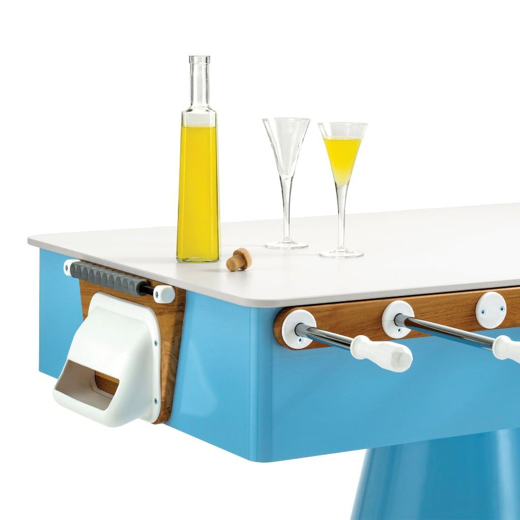 Ciclope Capri Foosball Table with Entertainment Top and Premium Cover by FAS 0CALCAPRI-K1