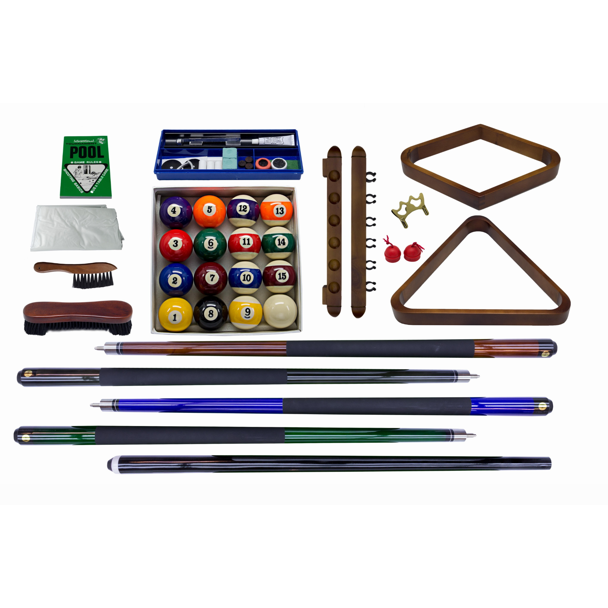 Billiards Accessory Play Kit Plank & Hide 28023