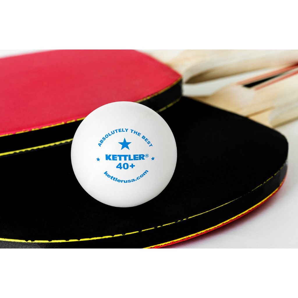 1-Star Table Tennis Balls 6-Pack by KETTLER 7221-100