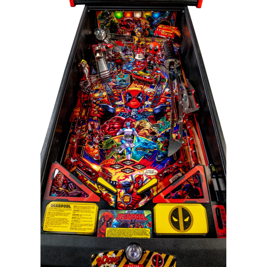 Deadpool Premium Pinball Machine by Stern Pinball DHGR-SP-DPL-PRM