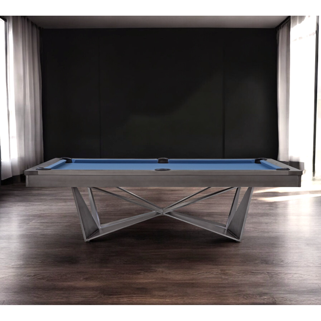 Essex 8' Pool Table Plank & Hide 28066-GUN