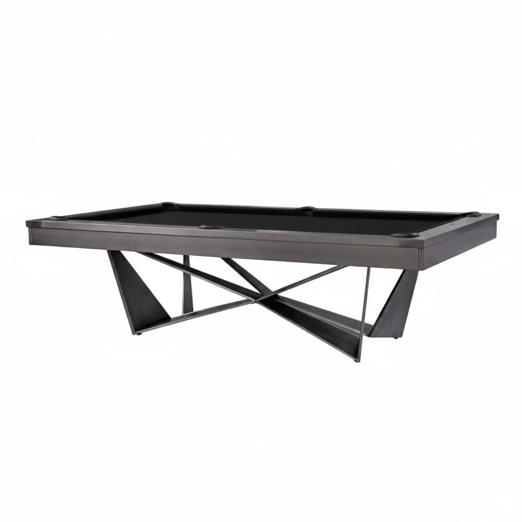 Essex 8' Pool Table Plank & Hide 28066-GUN