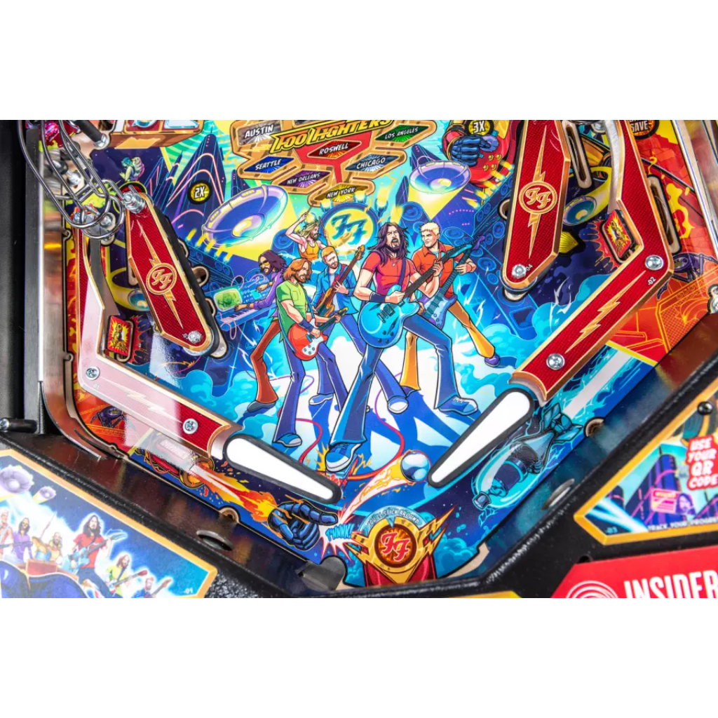 Foo Fighters Pro Pinball Machine by Stern Pinball DHGR-SP-FFTP