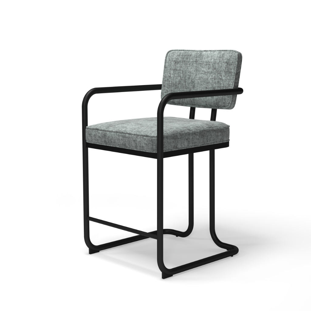 Prohibition Series Bar Stool with Arms RAM Game Room (PROBSTL2ARMS)