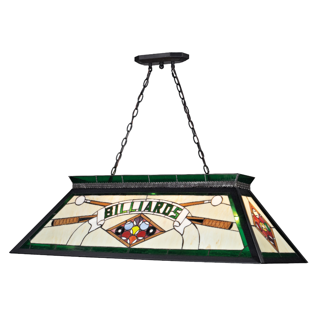 Tiffany Billiard Light Z-Lite KD2-BILL