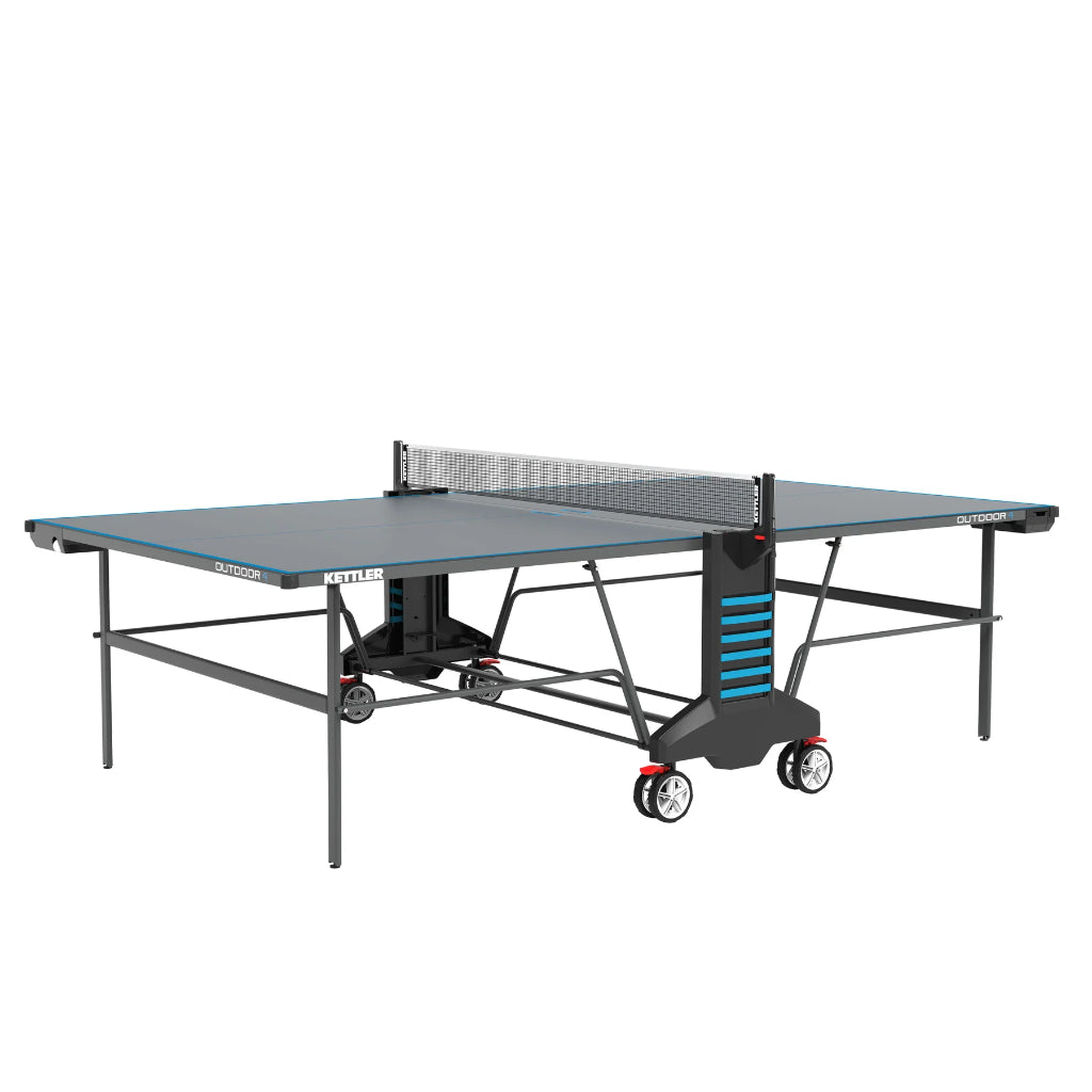 KETTLER Outdoor 4 Table Tennis Table Bundle 7167-890