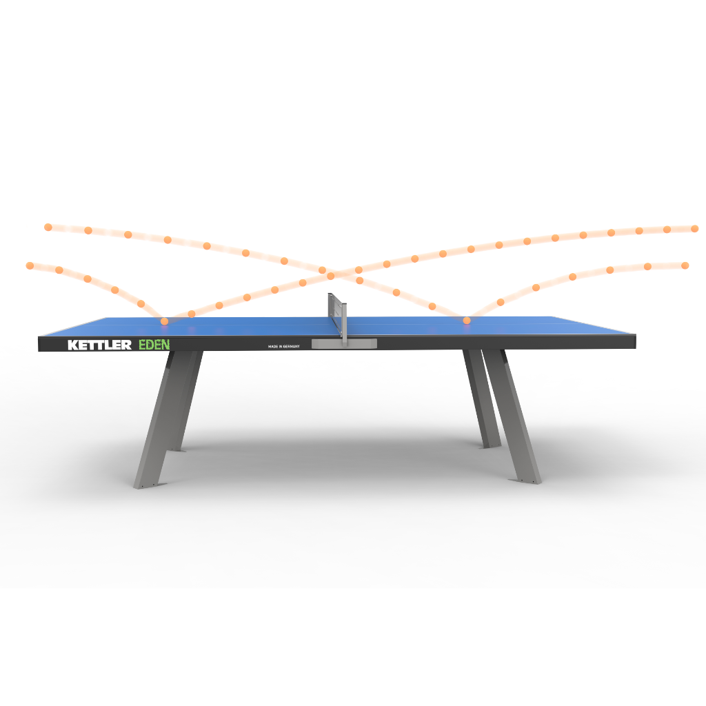 Eden Outdoor Stationary Table Tennis Table KETTLER (7179)