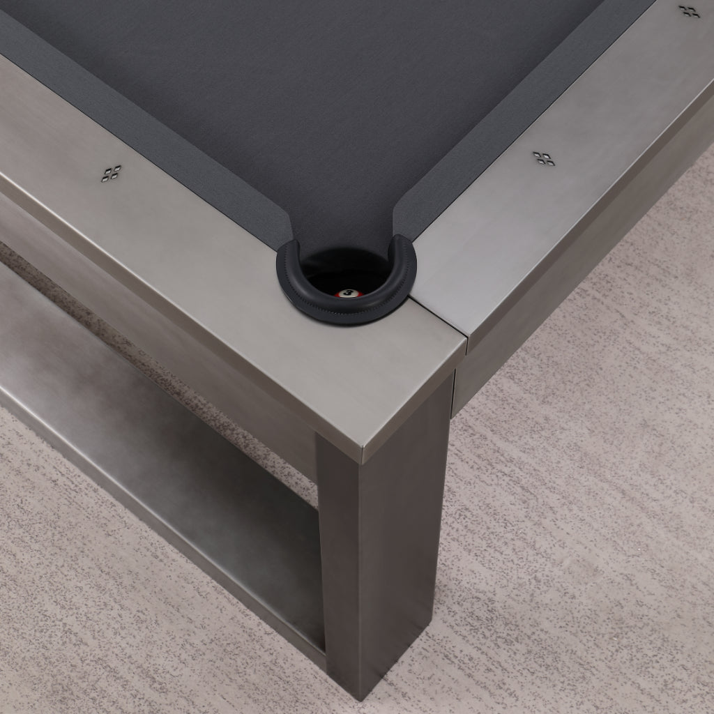 Lexa 8' Pool Table Plank & Hide 28072-GUN